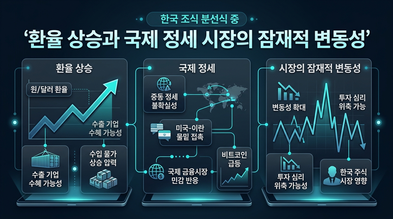 환율 상승과 국제 정세, 시장의 잠재적 변동성