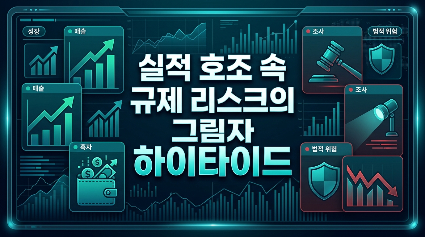 실적 호조 속 규제 리스크의 그림자: 하이타이드