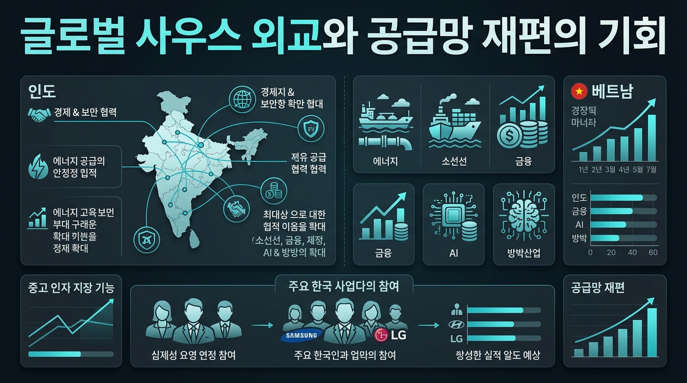 글로벌 사우스 외교와 공급망 재편의 기회