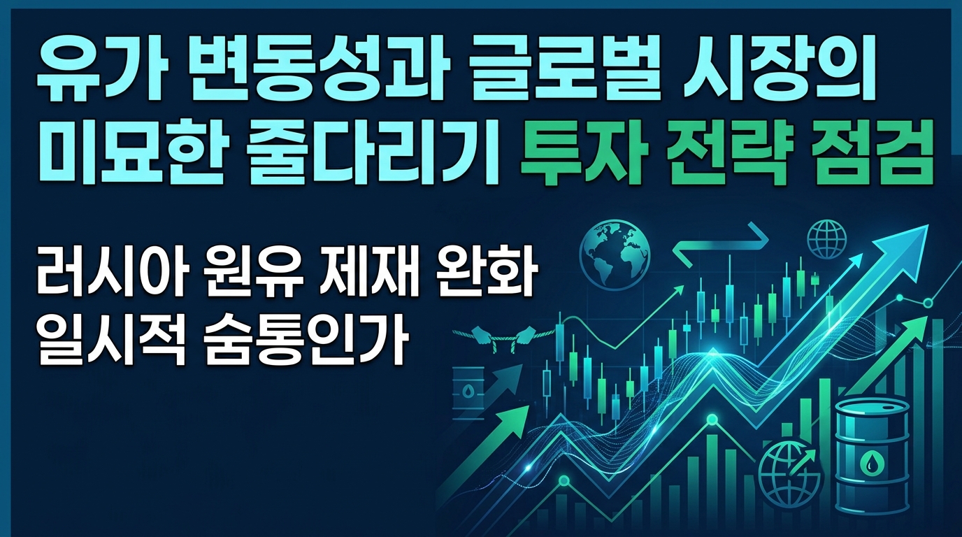 유가 변동성과 글로벌 시장의 미묘한 줄다리기: 투자 전략 점검