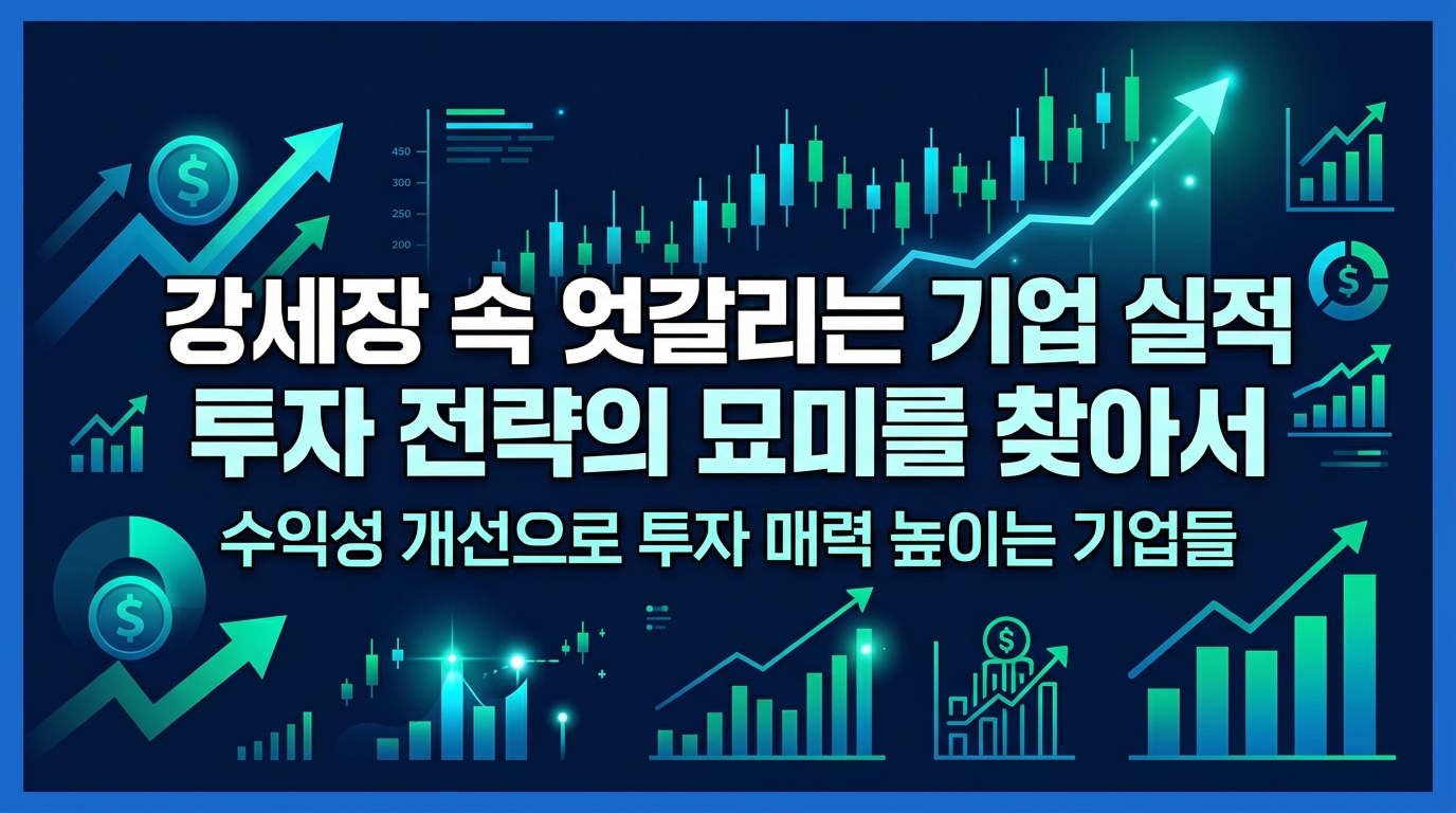 강세장 속 엇갈리는 기업 실적, 투자 전략의 묘미를 찾아서