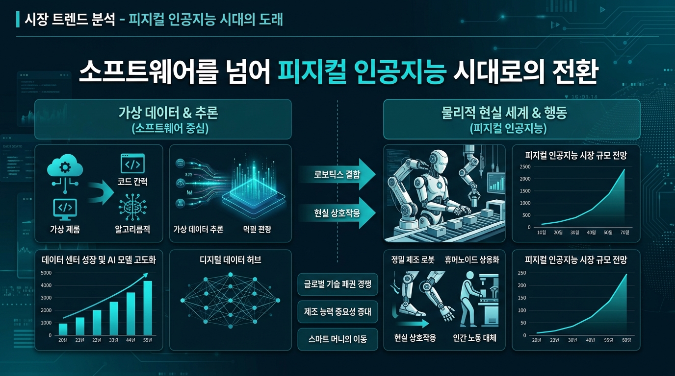 소프트웨어를 넘어 피지컬 인공지능 시대로의 전환