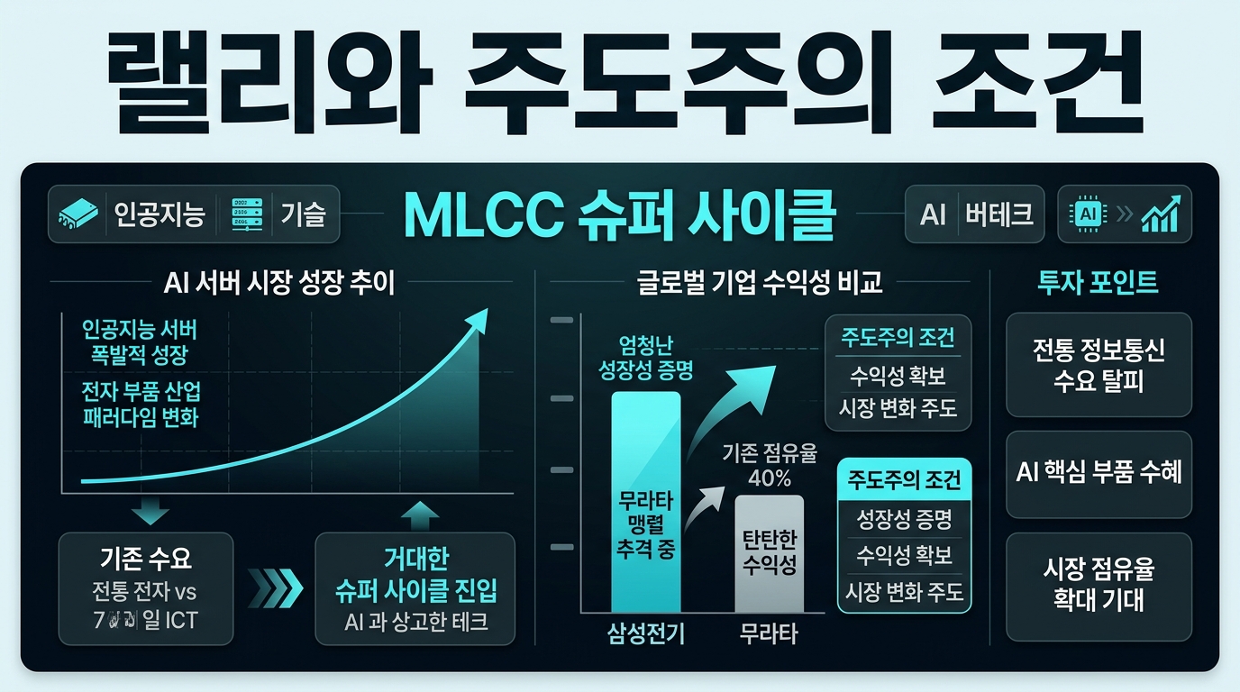 MLCC 랠리와 주도주의 조건