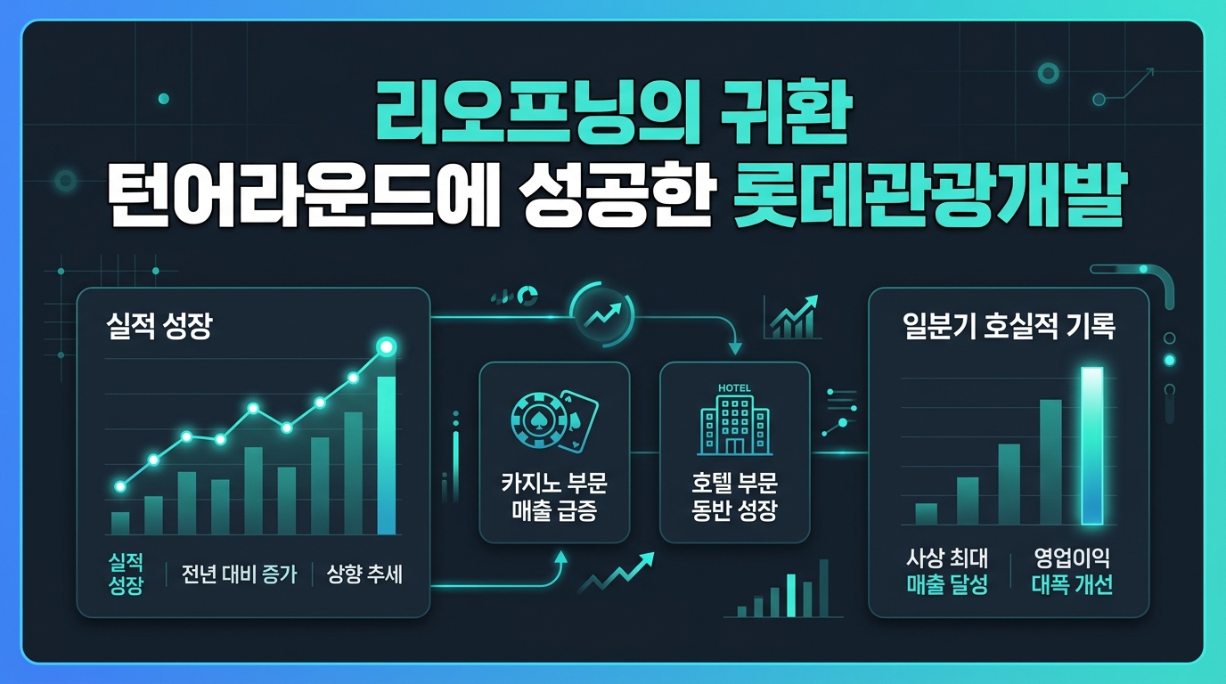 리오프닝의 귀환, 턴어라운드에 성공한 롯데관광개발