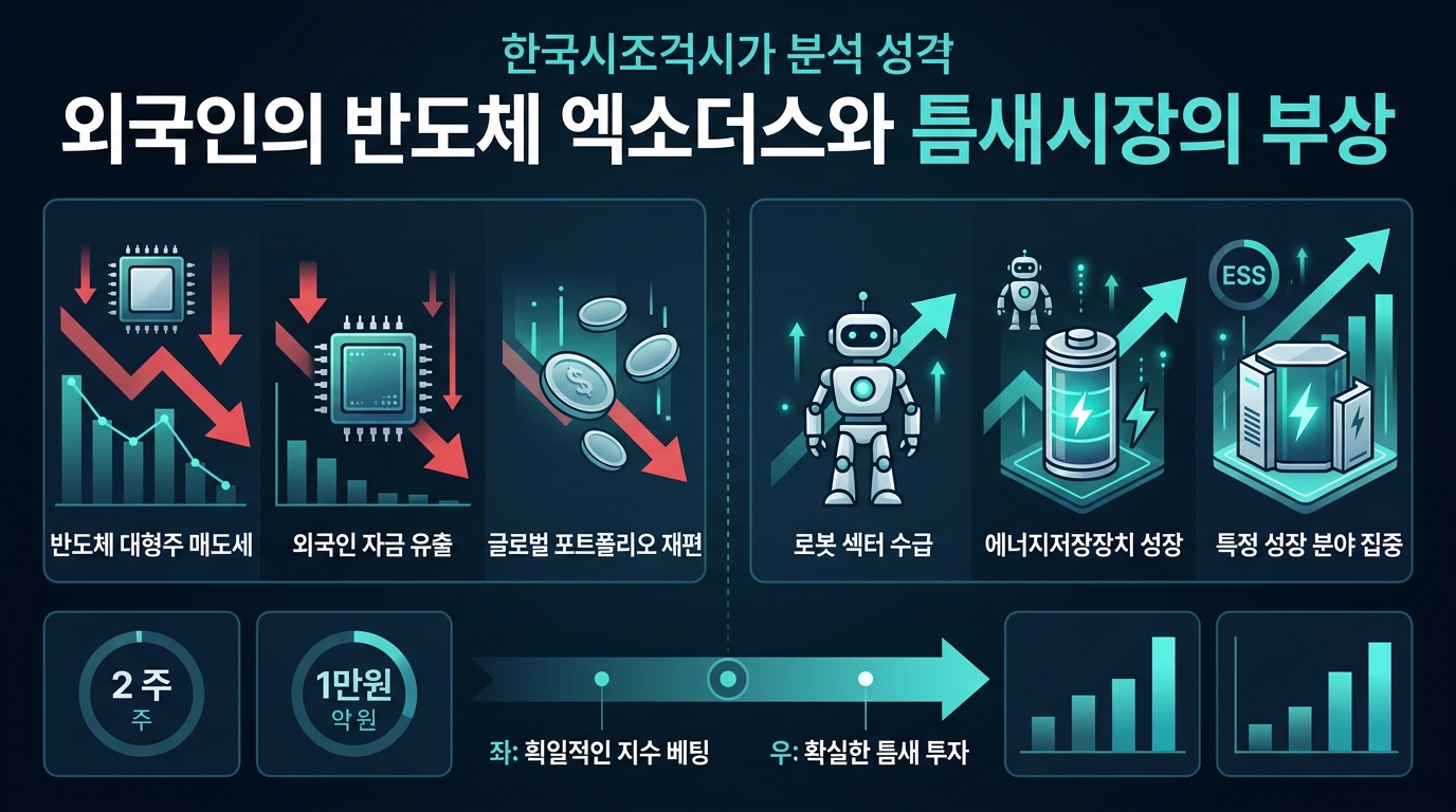 외국인의 반도체 엑소더스와 틈새시장의 부상