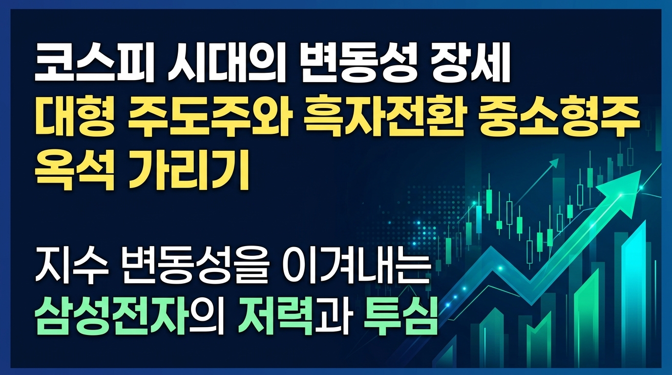코스피 8000 시대의 변동성 장세 대형 주도주와 흑자전환 중소형주 옥석 가리기