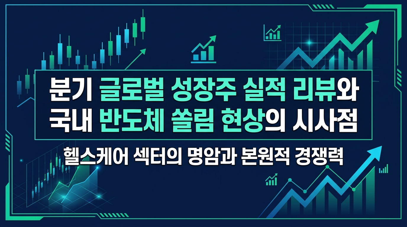 1분기 글로벌 성장주 실적 리뷰와 국내 반도체 쏠림 현상의 시사점