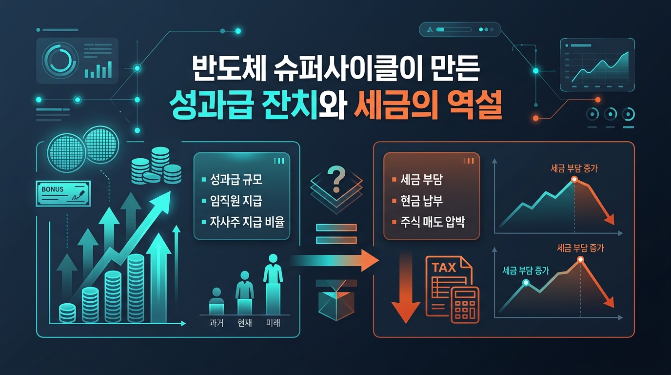 반도체 슈퍼사이클이 만든 성과급 잔치와 세금의 역설