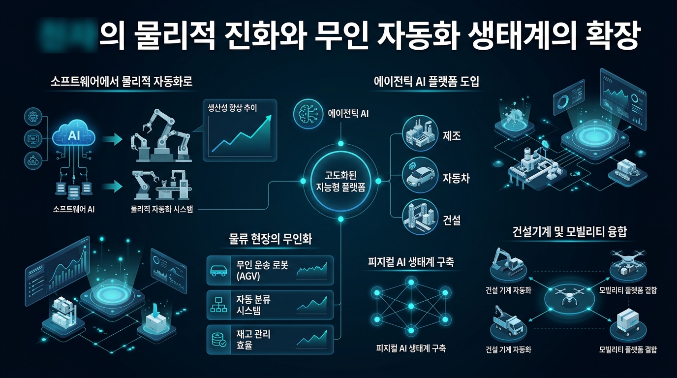 AI의 물리적 진화와 무인 자동화 생태계의 확장