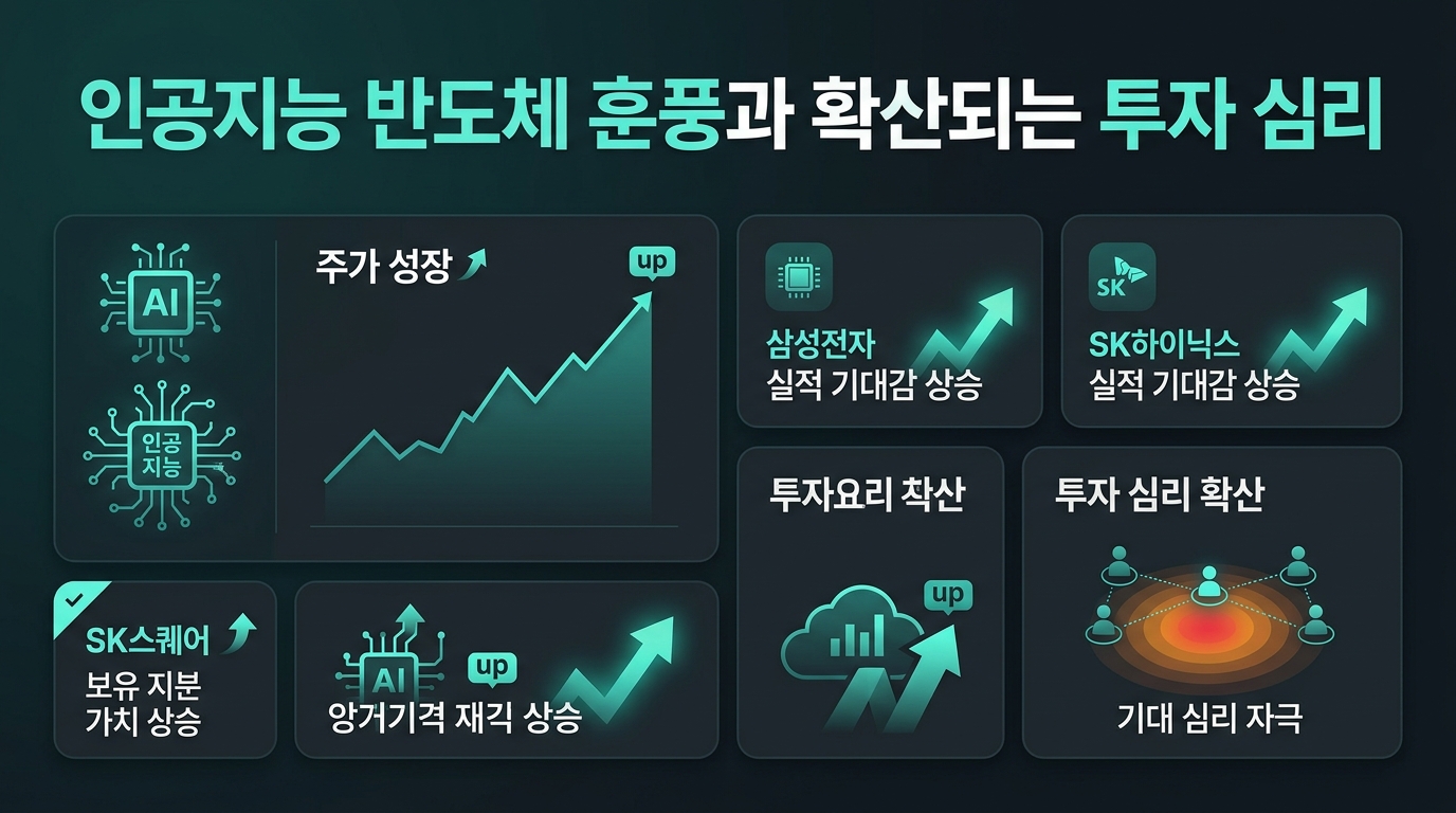 인공지능 반도체 훈풍과 확산되는 투자 심리