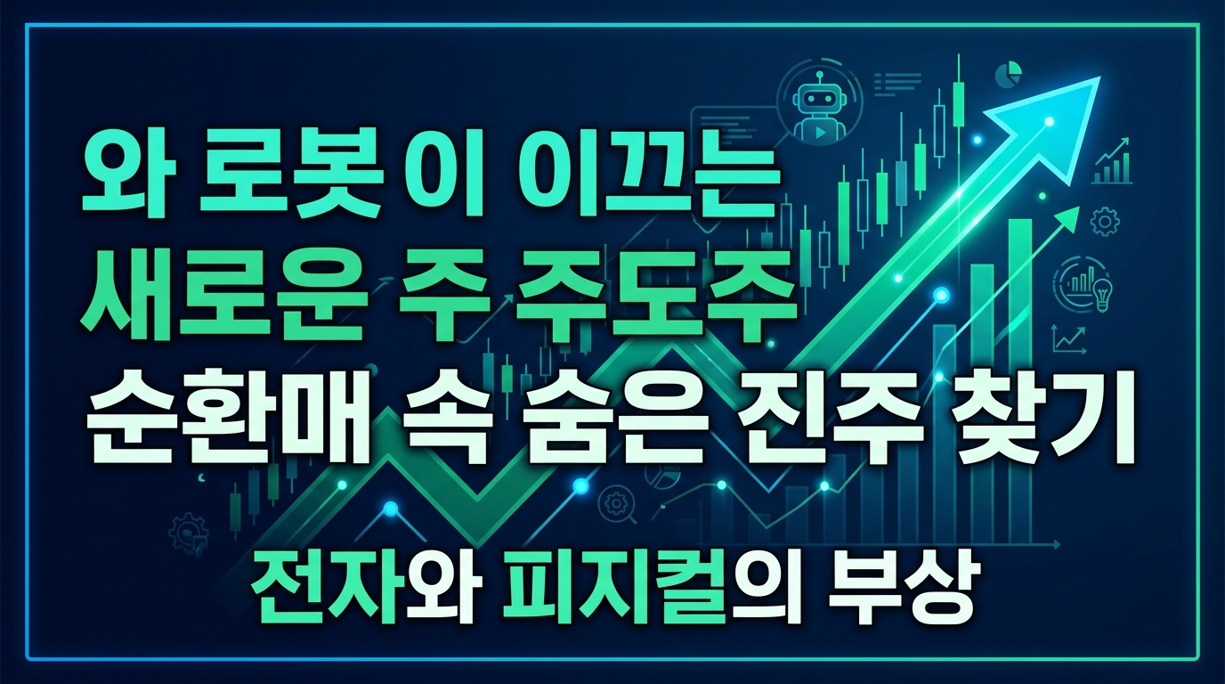 AI와 로봇이 이끄는 새로운 주도주 장세, 순환매 속 숨은 진주 찾기