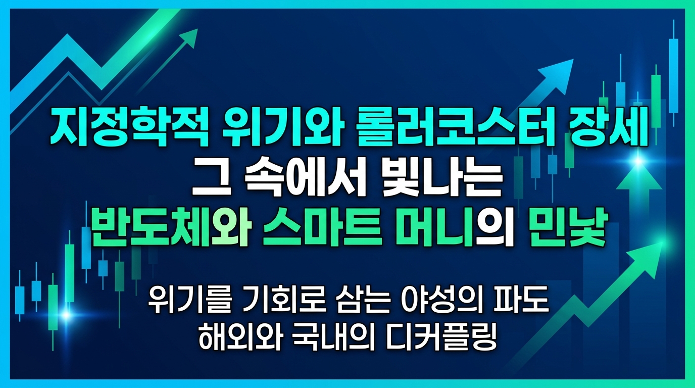 지정학적 위기와 롤러코스터 장세 그 속에서 빛나는 반도체와 스마트 머니의 민낯