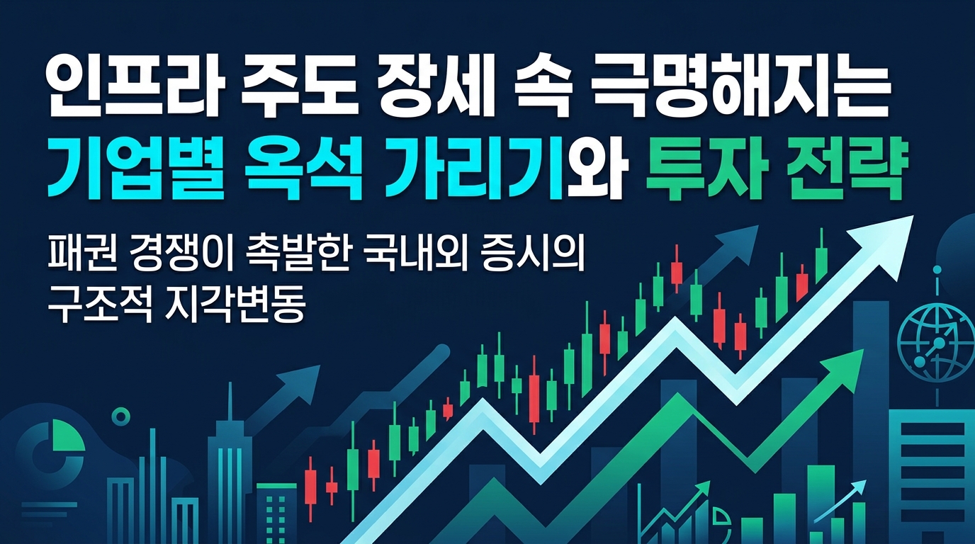 AI 인프라 주도 장세 속 극명해지는 기업별 옥석 가리기와 투자 전략