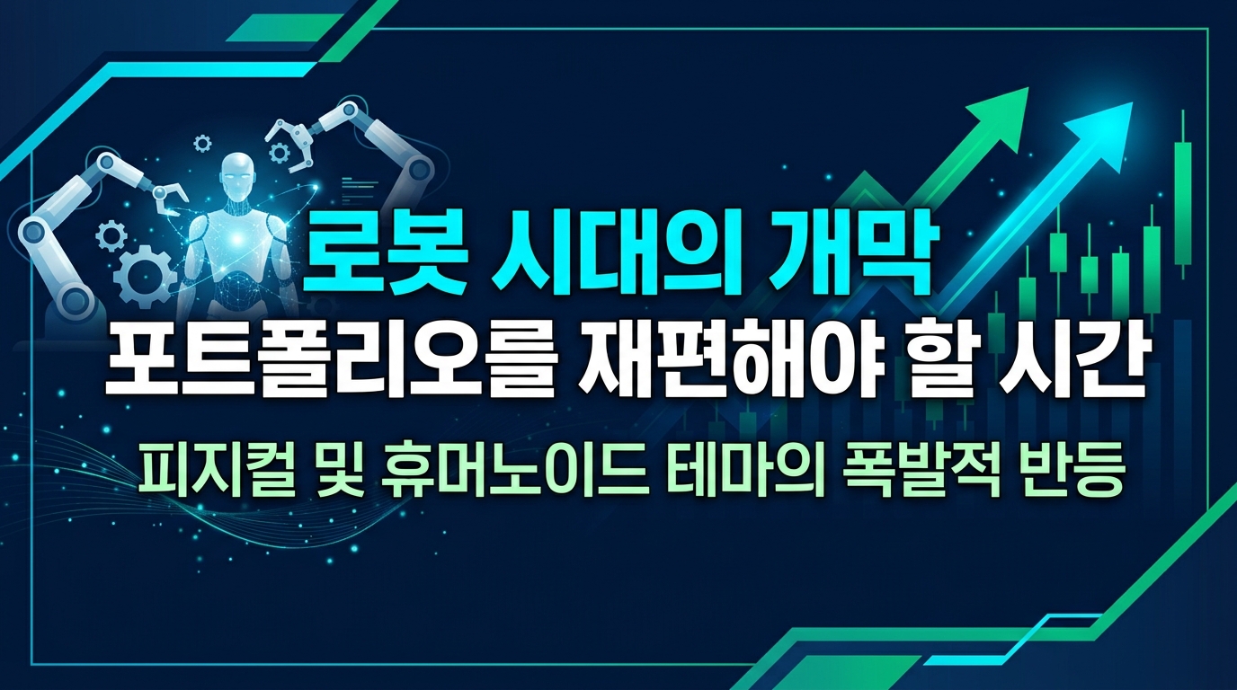 AI 로봇 시대의 개막, 포트폴리오를 재편해야 할 시간