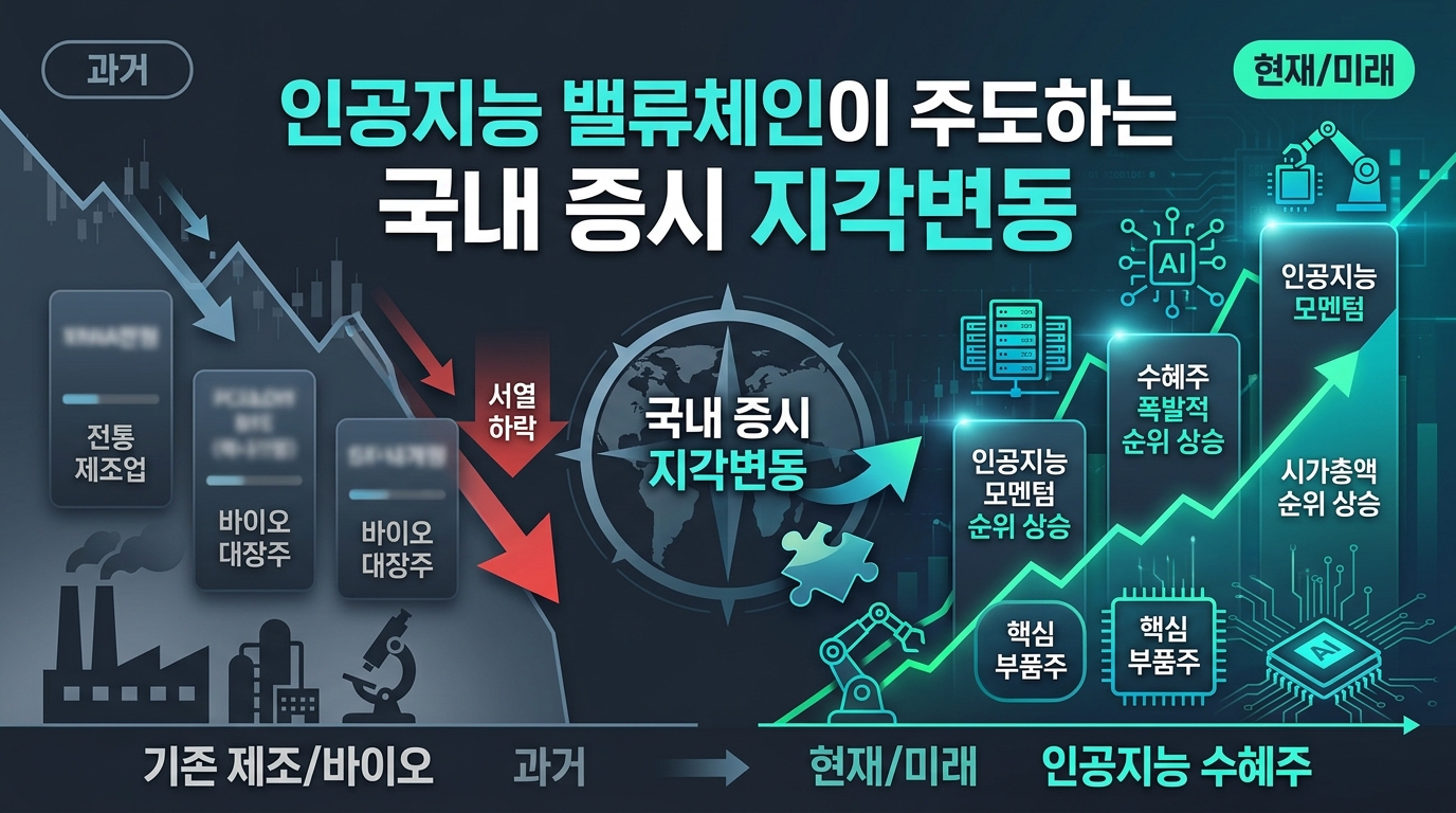 인공지능 밸류체인이 주도하는 국내 증시 지각변동