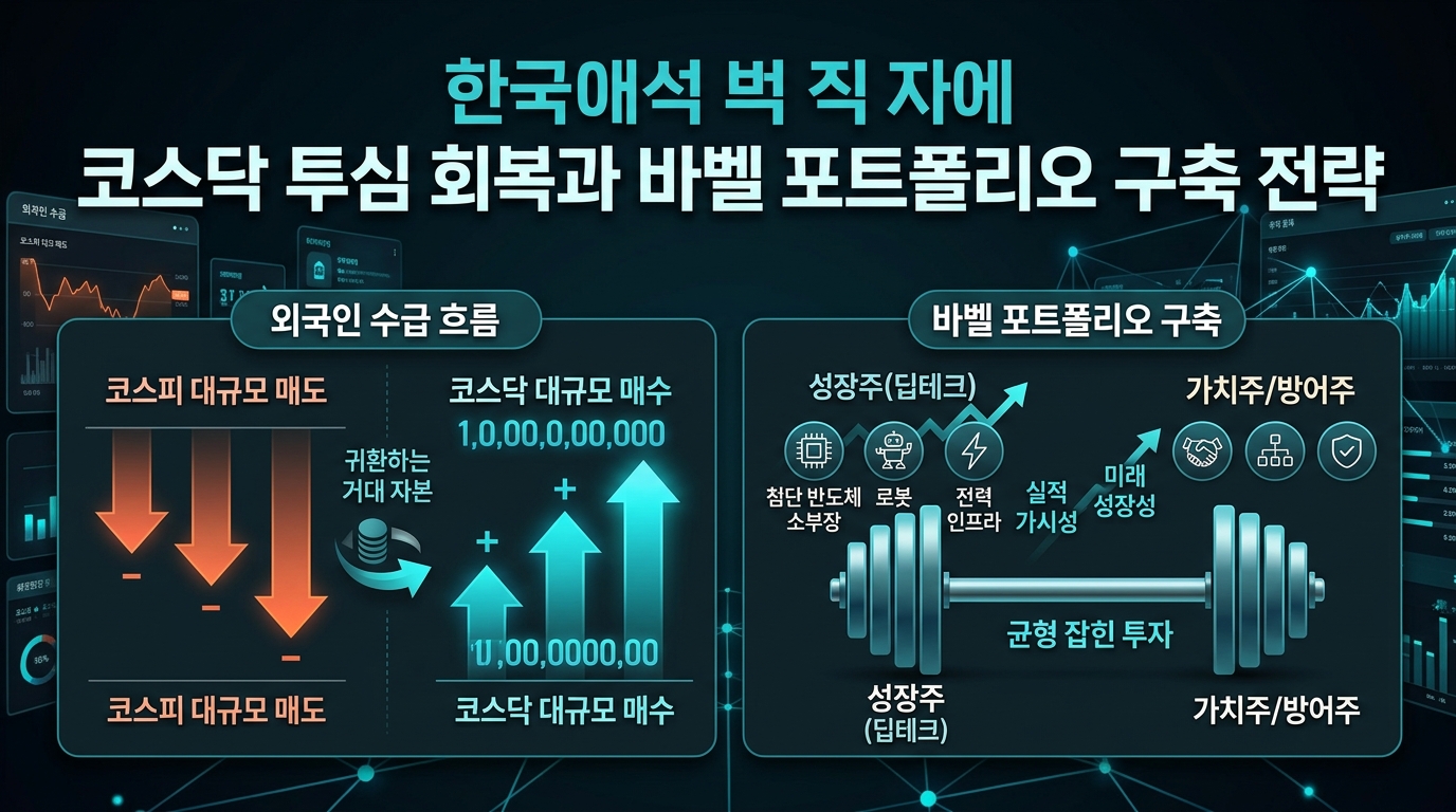 코스닥 투심 회복과 바벨 포트폴리오 구축 전략