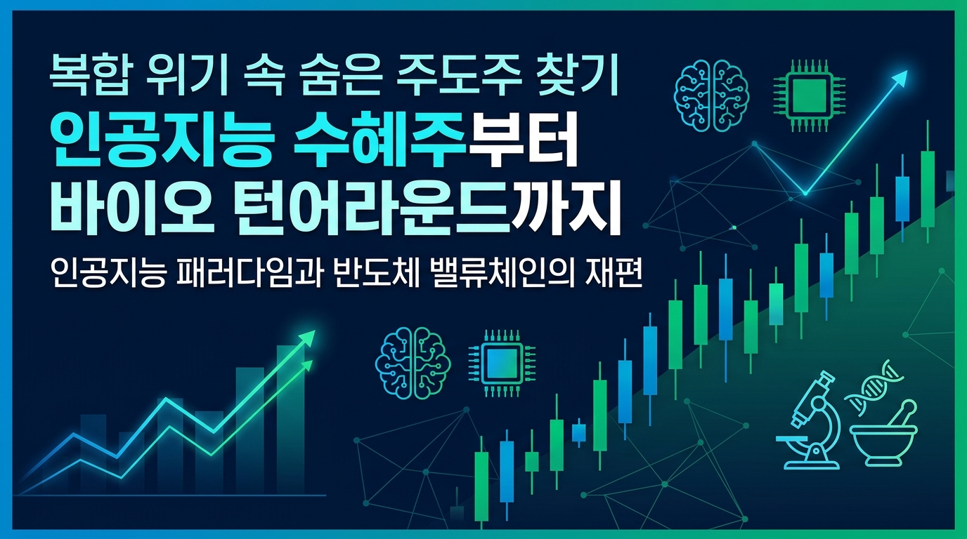 복합 위기 속 숨은 주도주 찾기 인공지능 수혜주부터 바이오 턴어라운드까지