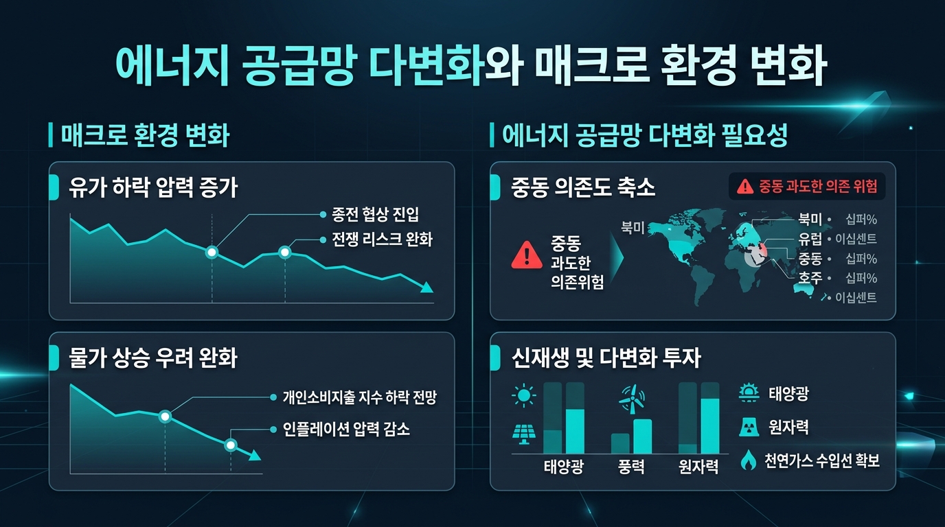 에너지 공급망 다변화와 매크로 환경 변화