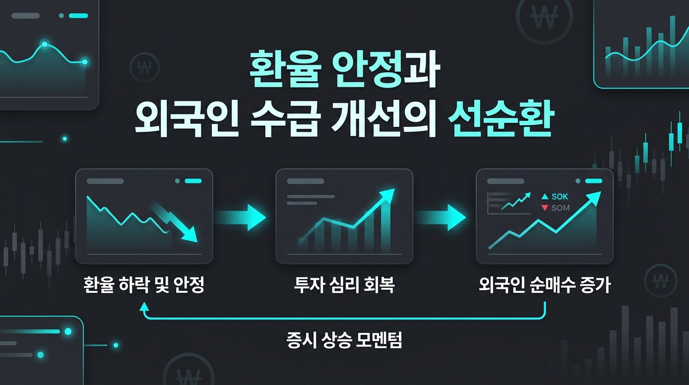 환율 안정과 외국인 수급 개선의 선순환