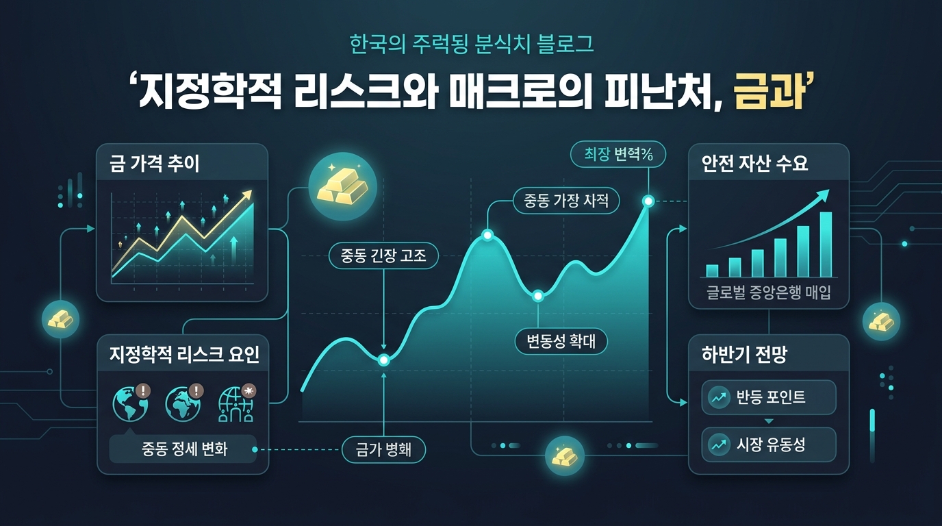 지정학적 리스크와 매크로의 피난처, 금과 ETF