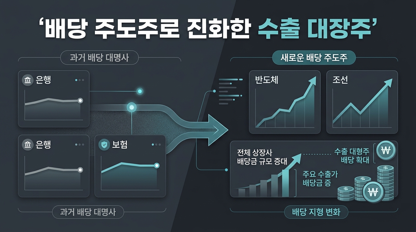 배당 주도주로 진화한 수출 대장주