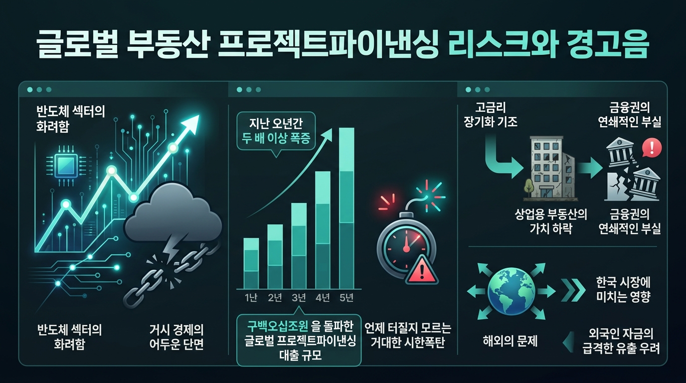 글로벌 부동산 프로젝트파이낸싱 리스크와 경고음