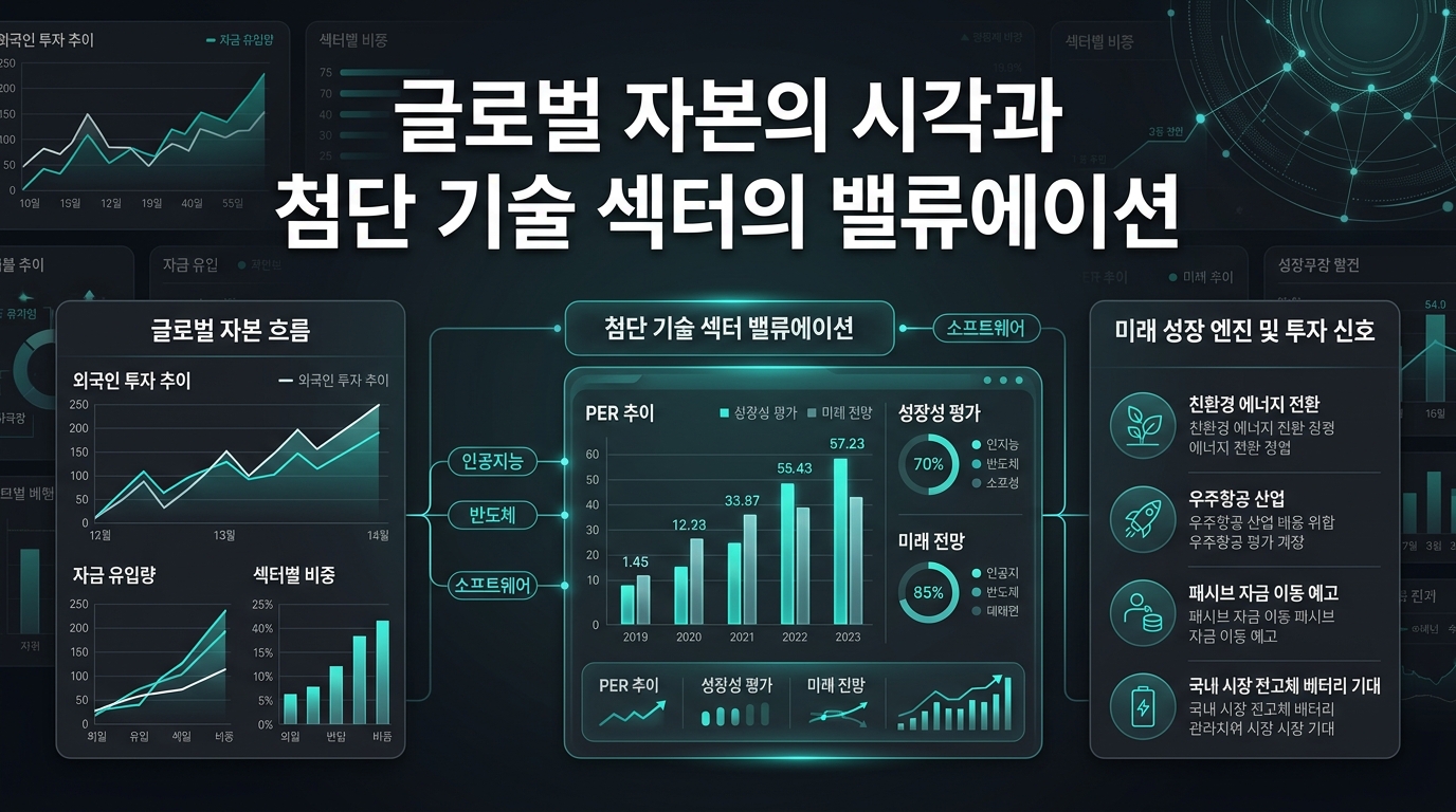 글로벌 자본의 시각과 첨단 기술 섹터의 밸류에이션