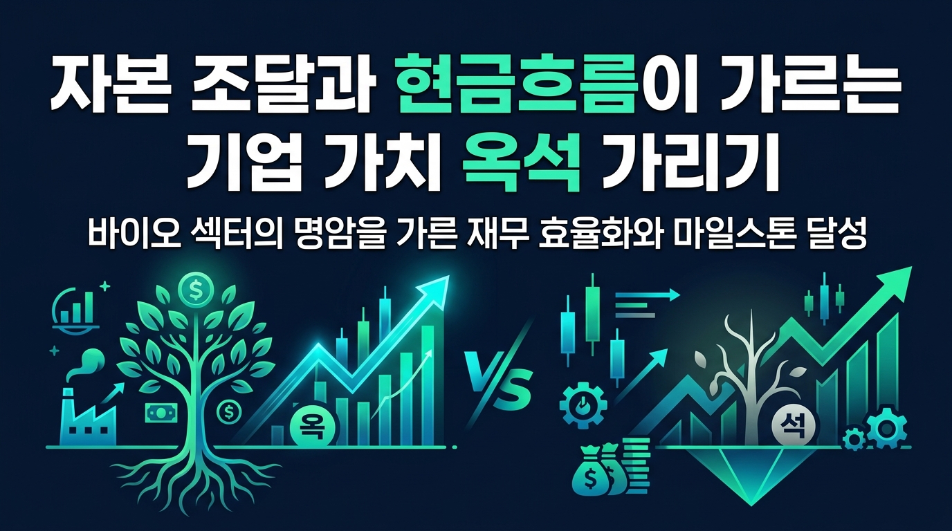 자본 조달과 현금흐름이 가르는 기업 가치 옥석 가리기