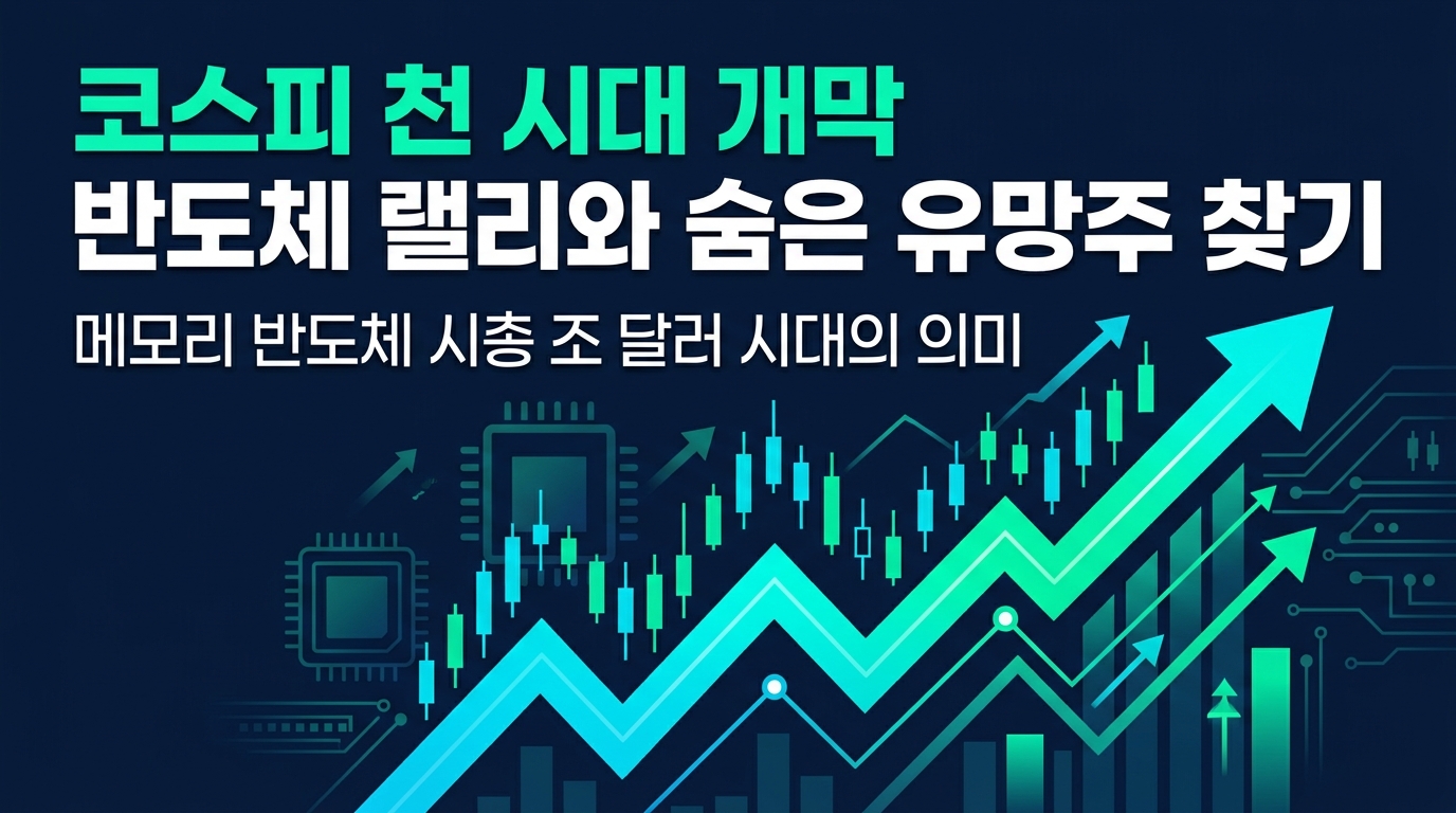 코스피 8천 시대 개막, AI 반도체 랠리와 숨은 유망주 찾기