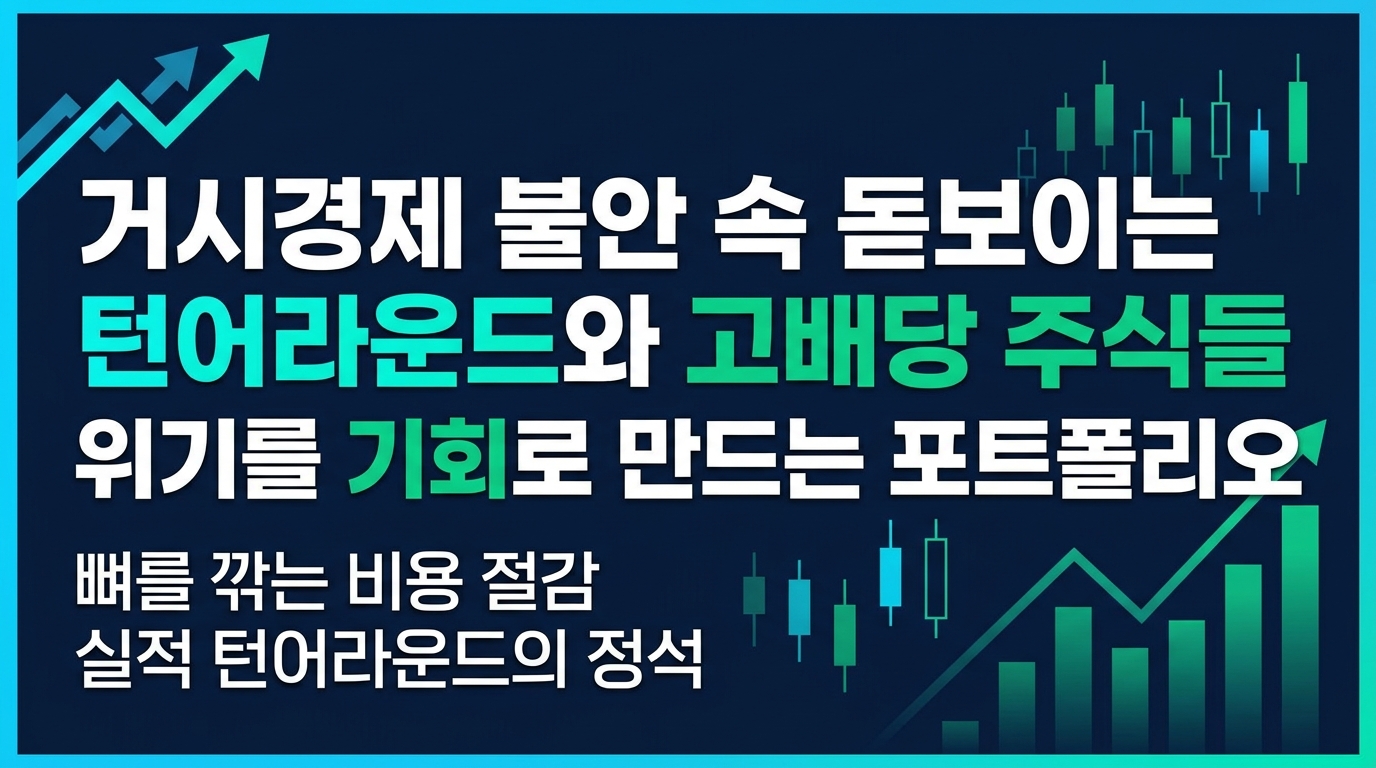 거시경제 불안 속 돋보이는 턴어라운드와 고배당 주식들 위기를 기회로 만드는 포트폴리오 전략
