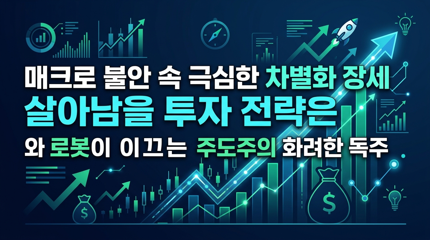 매크로 불안 속 극심한 차별화 장세, 살아남을 투자 전략은