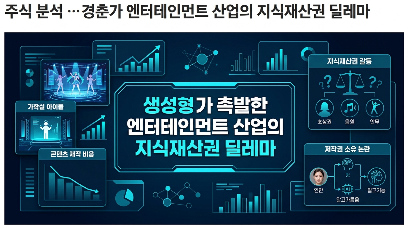 생성형 AI가 촉발한 엔터테인먼트 산업의 지식재산권 딜레마