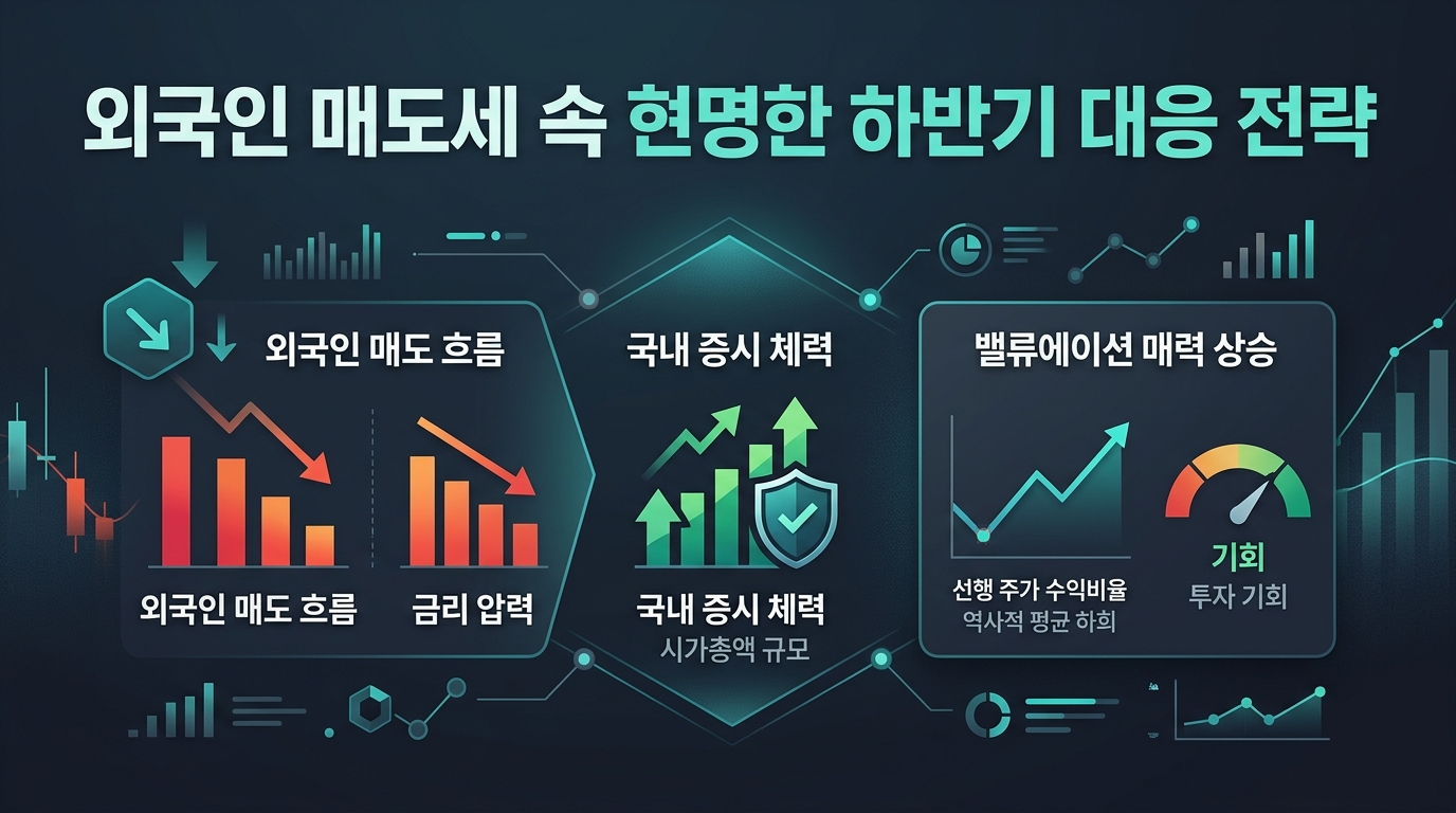 외국인 매도세 속 현명한 하반기 대응 전략