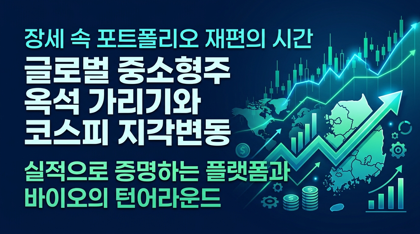 AI 장세 속 포트폴리오 재편의 시간, 글로벌 중소형주 옥석 가리기와 코스피 지각변동