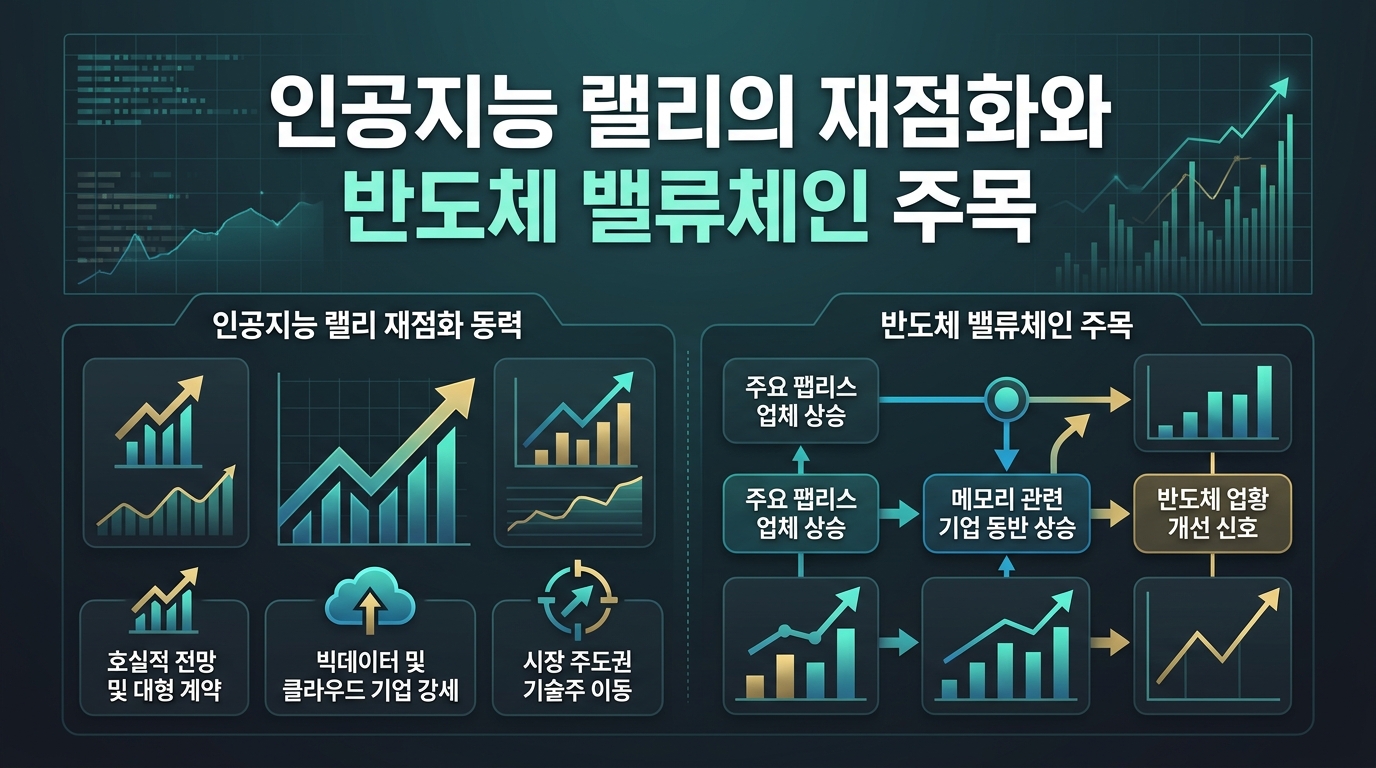 인공지능 랠리의 재점화와 반도체 밸류체인 주목
