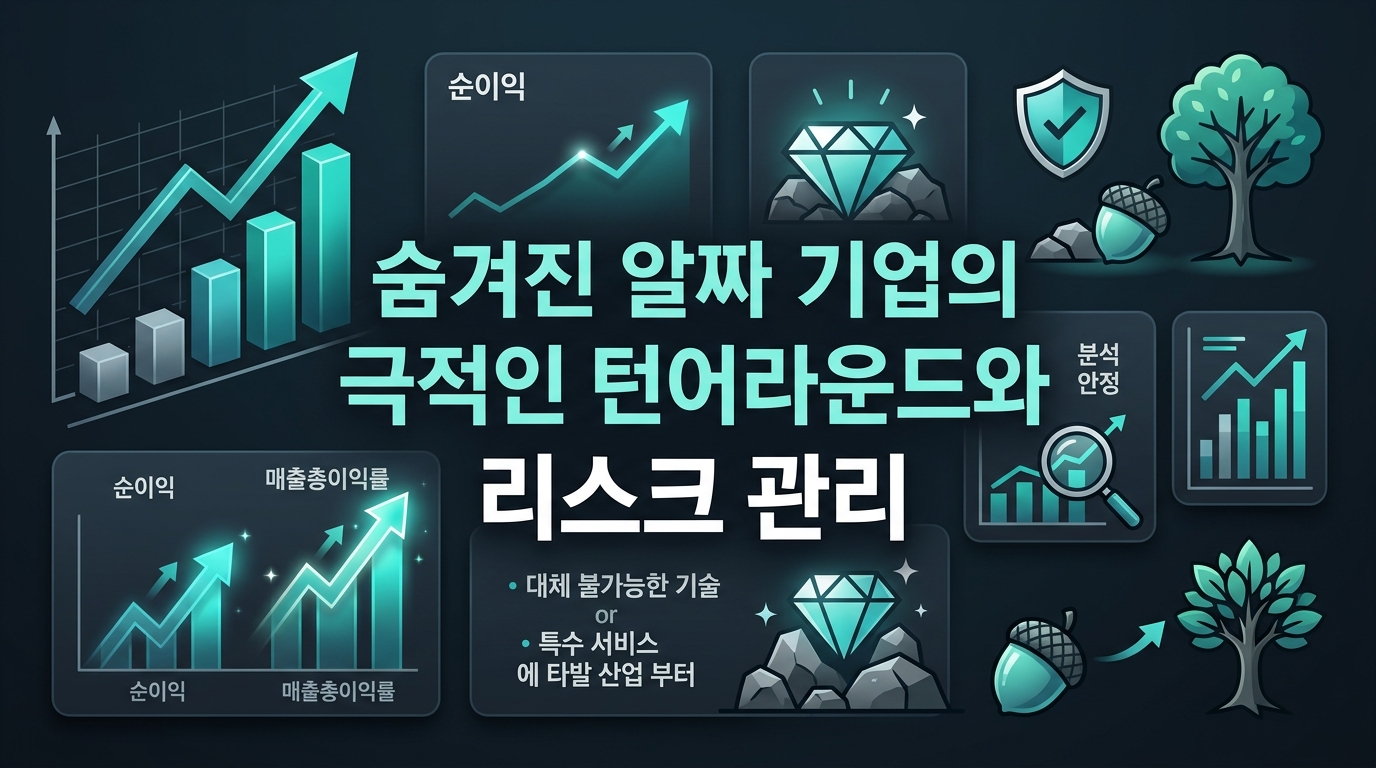 숨겨진 알짜 기업의 극적인 턴어라운드와 리스크 관리