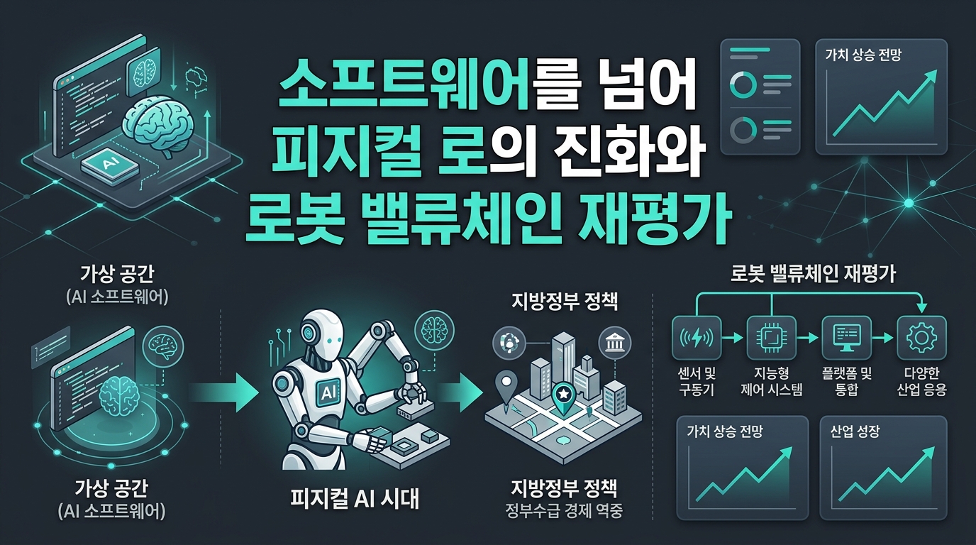소프트웨어를 넘어 피지컬 AI로의 진화와 로봇 밸류체인 재평가