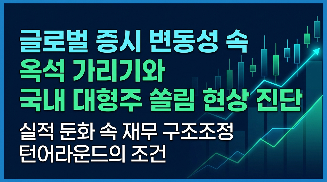 글로벌 증시 변동성 속 옥석 가리기와 국내 대형주 쏠림 현상 진단
