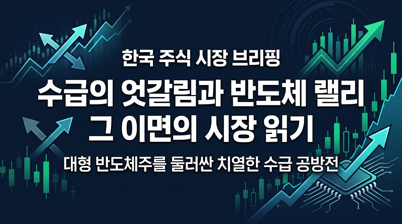 수급의 엇갈림과 반도체 랠리 그 이면의 시장 읽기