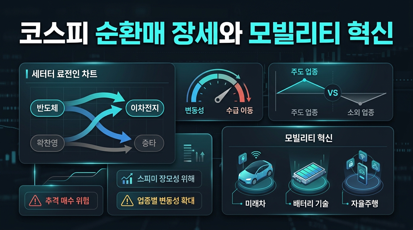 코스피 순환매 장세와 모빌리티 혁신