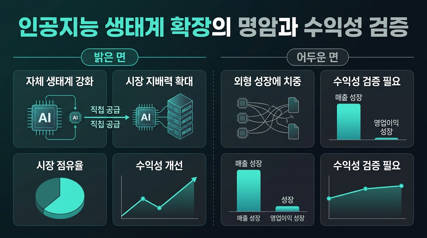 인공지능 생태계 확장의 명암과 수익성 검증