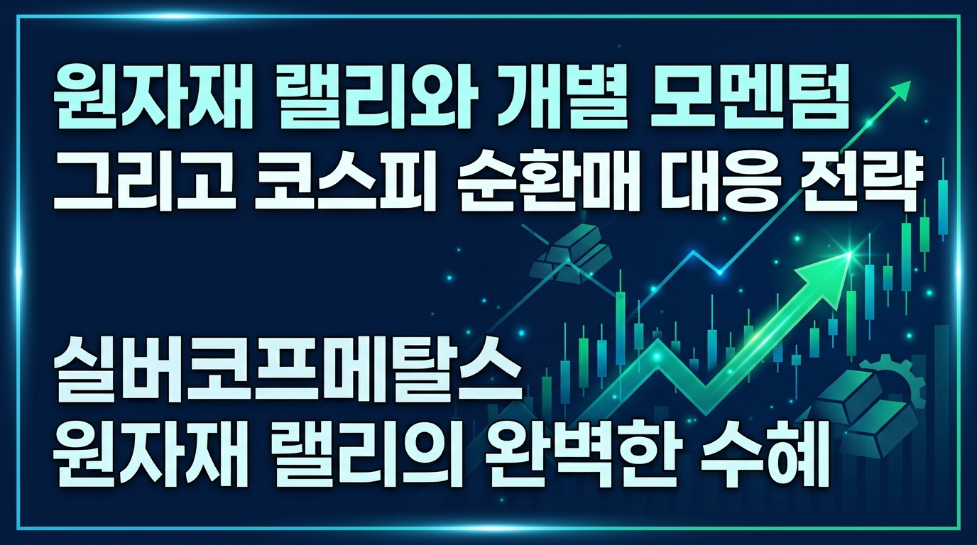 원자재 랠리와 개별 모멘텀, 그리고 코스피 순환매 대응 전략