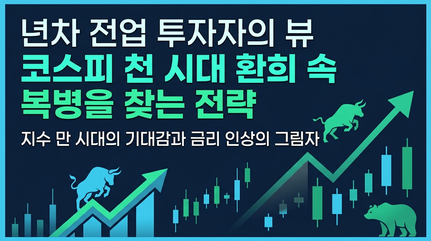 10년차 전업 투자자의 뷰 코스피 8천 시대 환희 속 복병을 찾는 전략