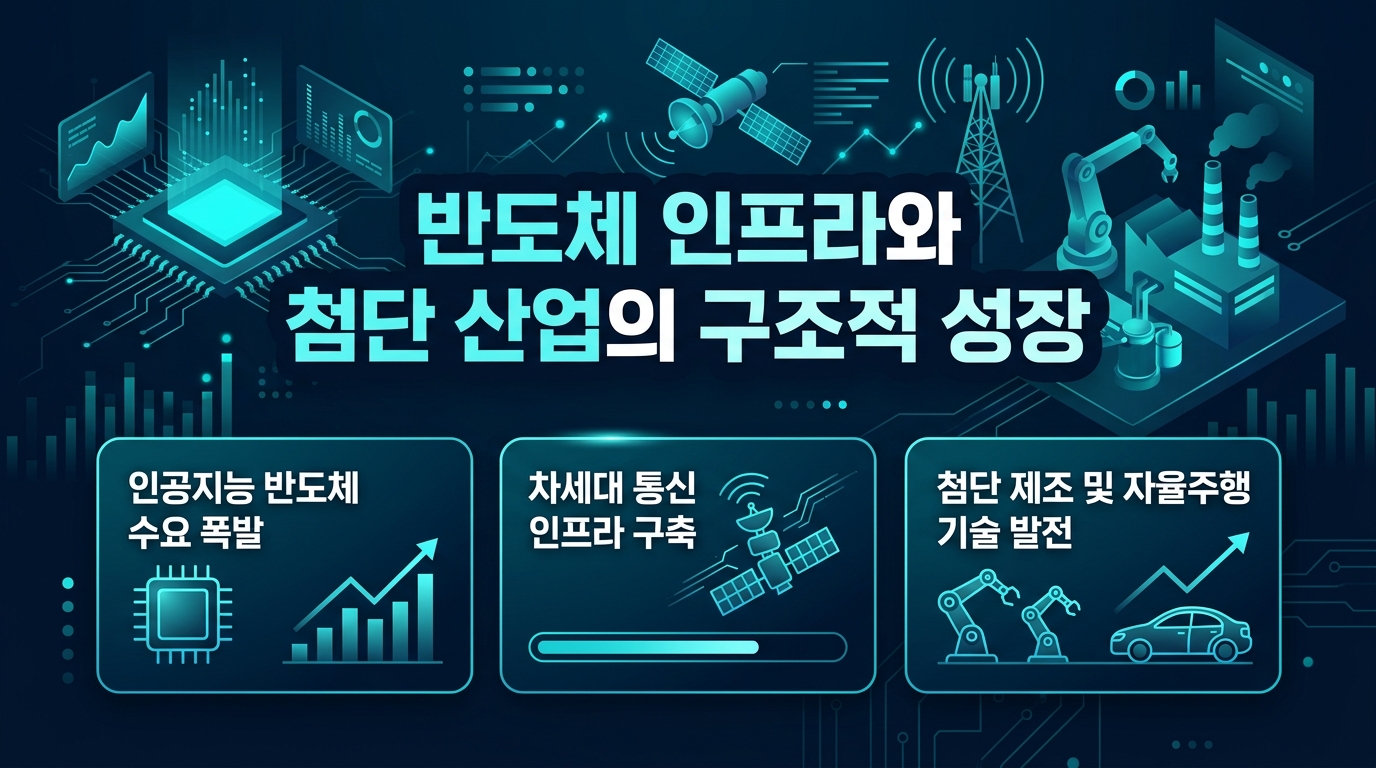 AI 반도체 인프라와 첨단 산업의 구조적 성장
