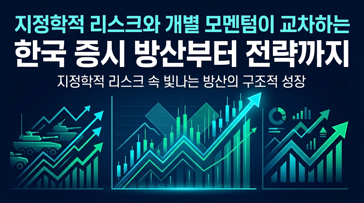 지정학적 리스크와 개별 모멘텀이 교차하는 한국 증시 방산부터 ETF 전략까지
