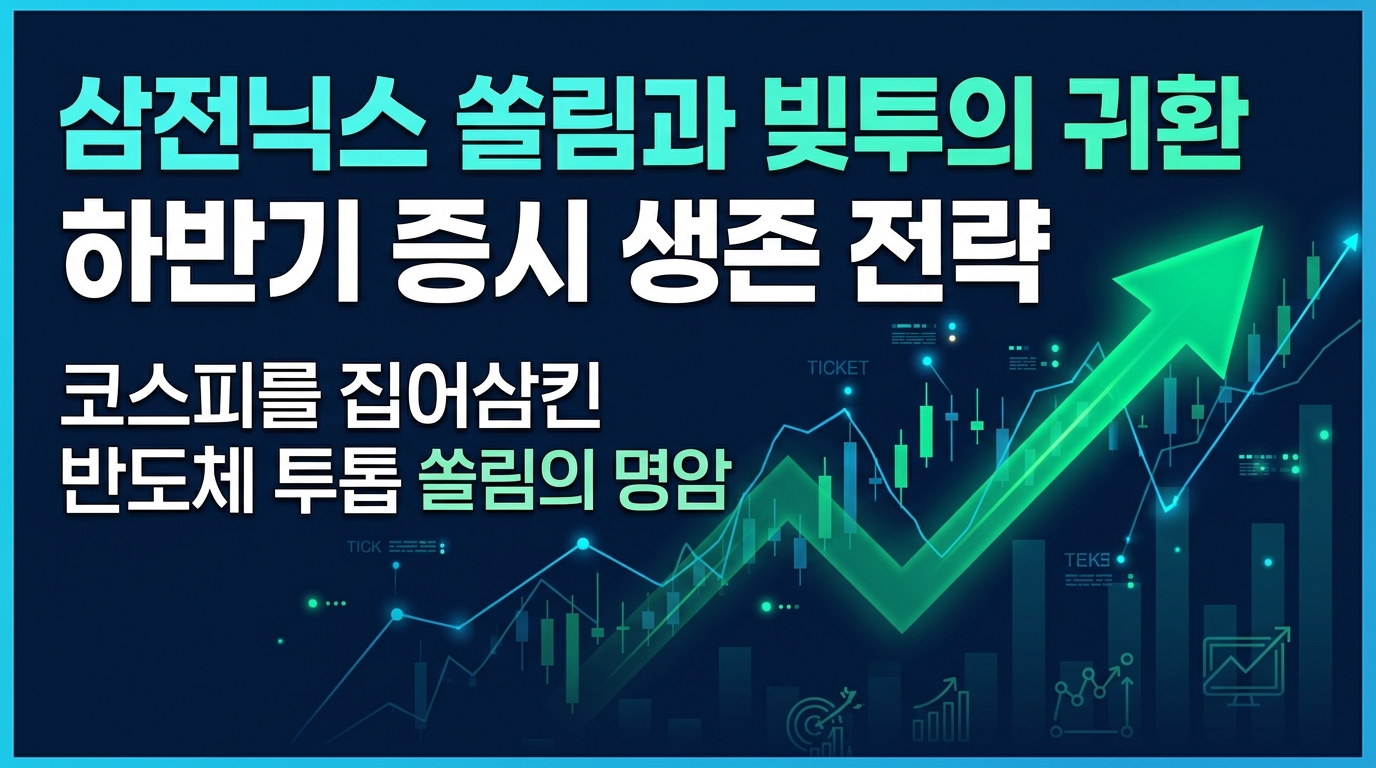 삼전닉스 쏠림과 빚투의 귀환, 하반기 증시 생존 전략
