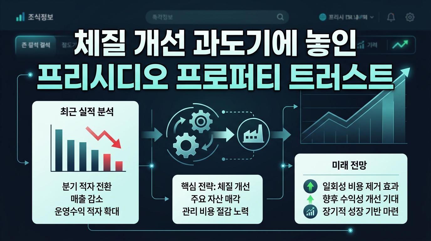 체질 개선 과도기에 놓인 프리시디오 프로퍼티 트러스트