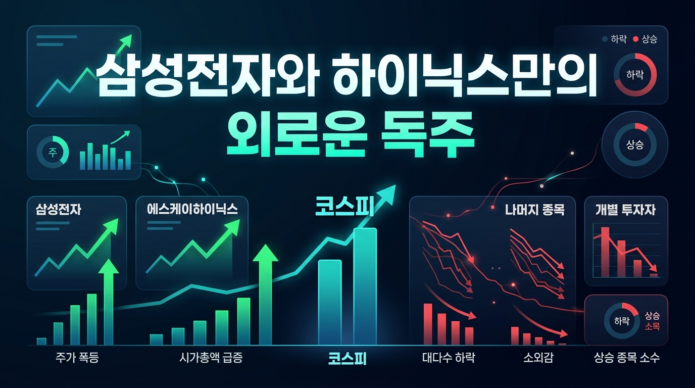 삼성전자와 SK하이닉스만의 외로운 독주