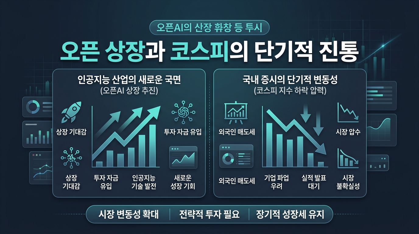 오픈AI 상장과 코스피의 단기적 진통