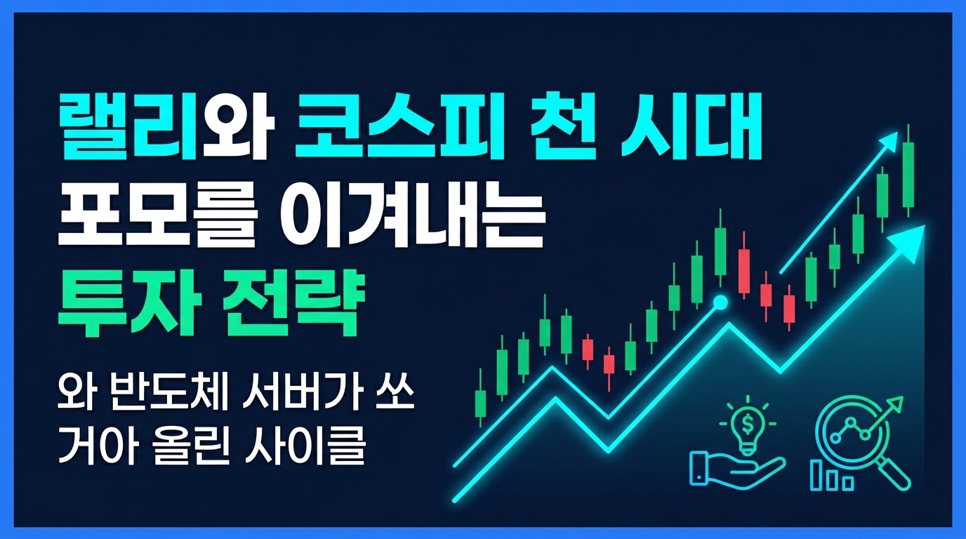 AI 랠리와 코스피 8천 시대, 포모를 이겨내는 투자 전략